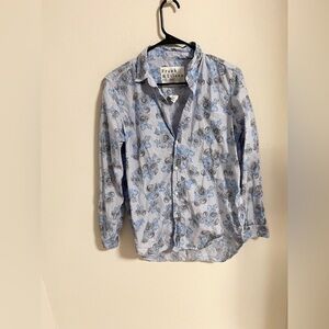 Frank & Eileen Floral Frank Relaxed Fit 100% Cotton Button Up Shirt